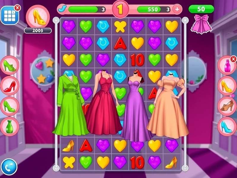 Fashion Match Frenzy Gameplay Mechanics